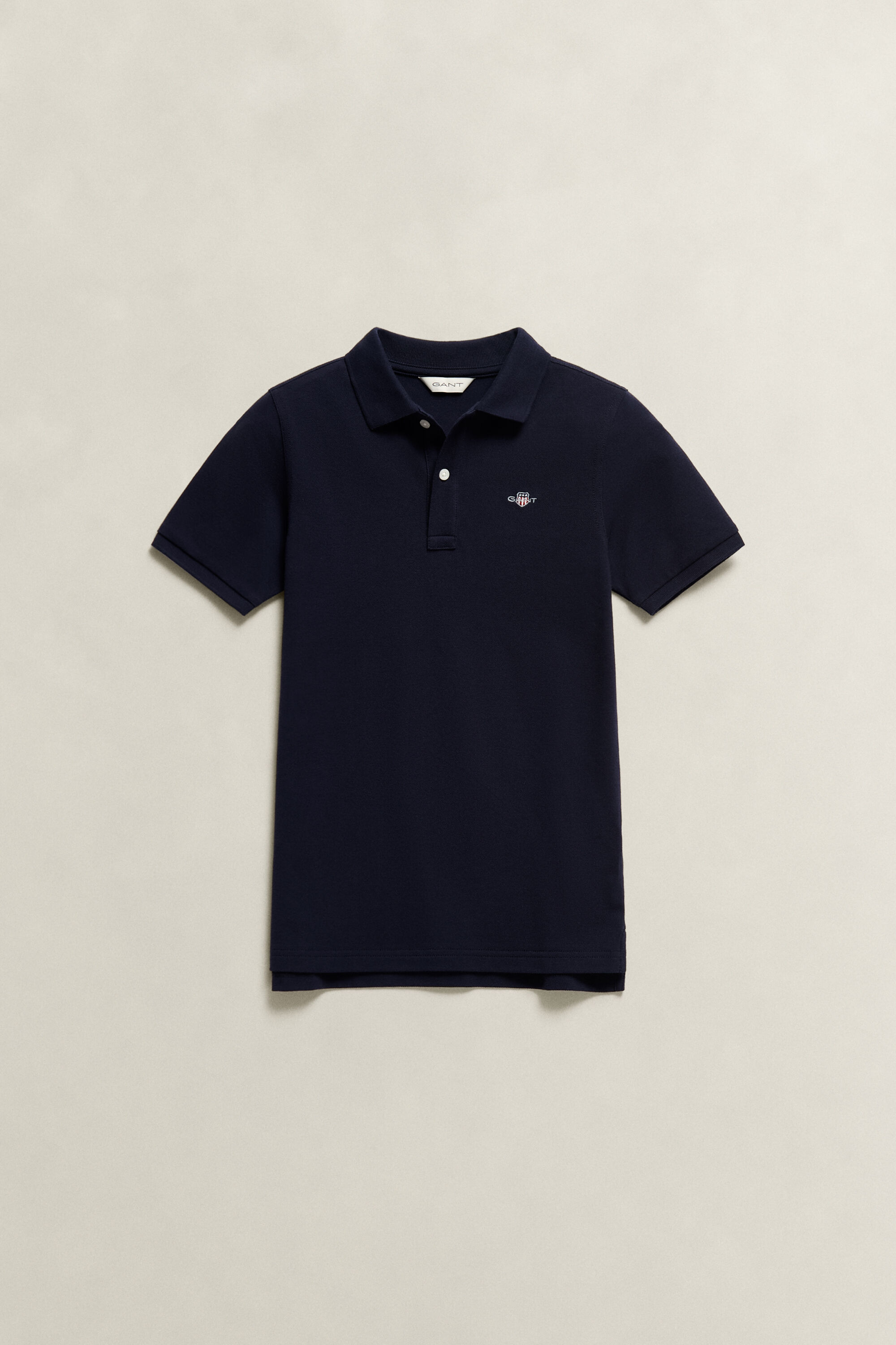 Teens Shield piqué poloshirt