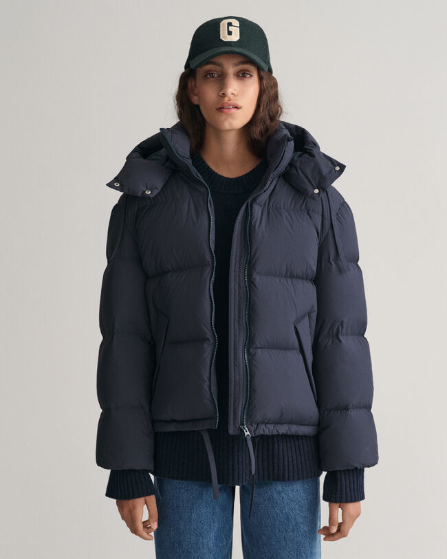 Doudoune courte en duvet