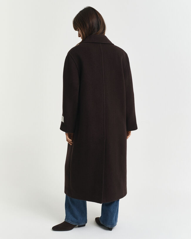 Manteau en laine mélangée