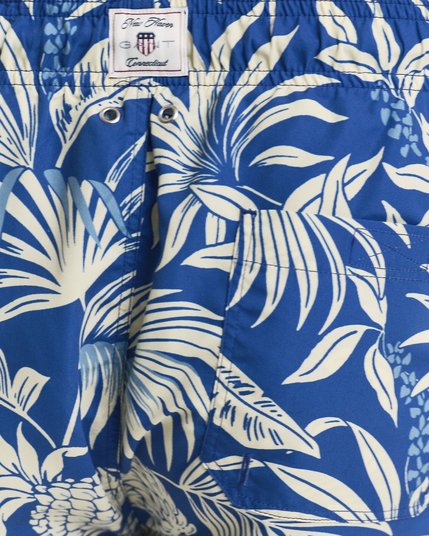 Zwemshort met tropische print