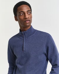 Sweat-shirt à demi-zip Sacker Rib