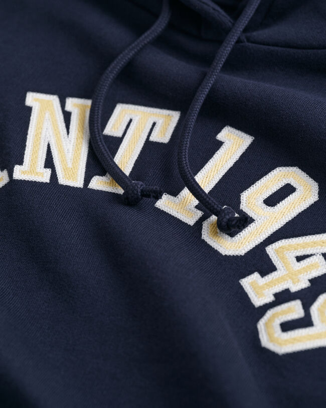 T-shirt à inscription GANT 1949 incurvée