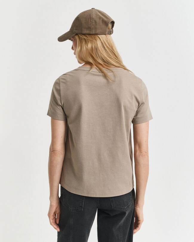 T-shirt col V Shield