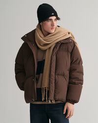 Écharpe en laine tricotée duveteuse