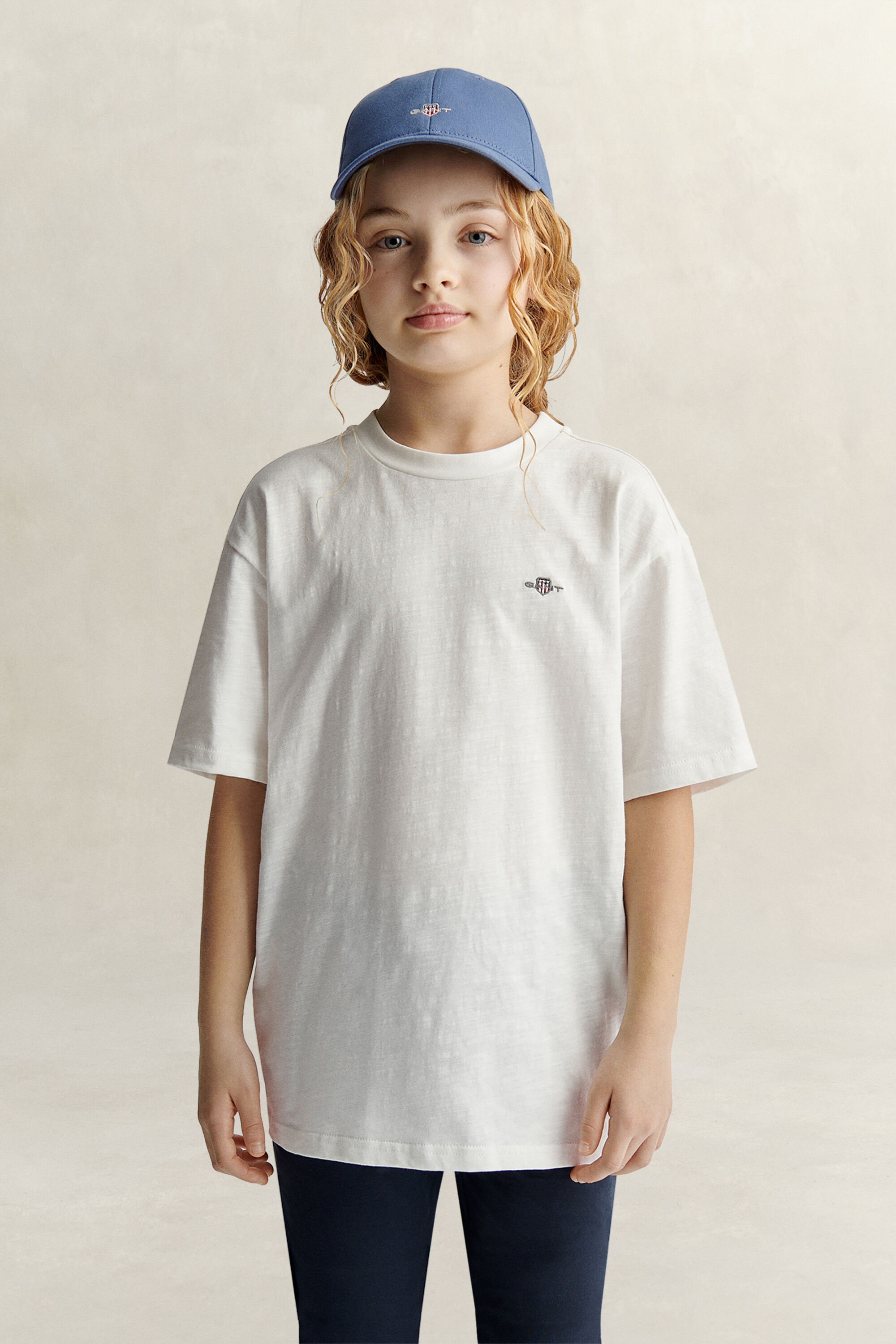 Teen Girls Slubbed T-shirt