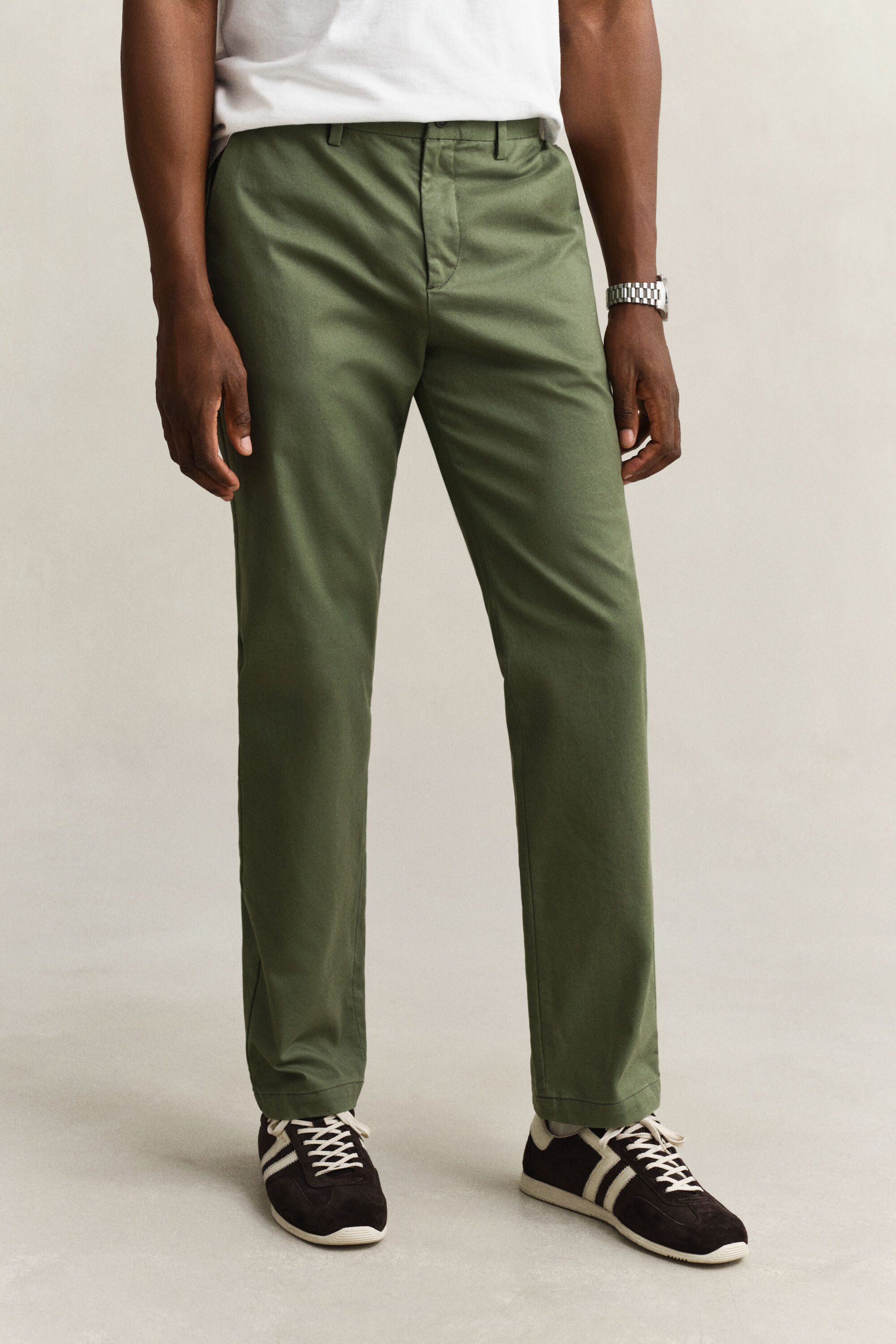 Pantalon chino coupe regular Smart