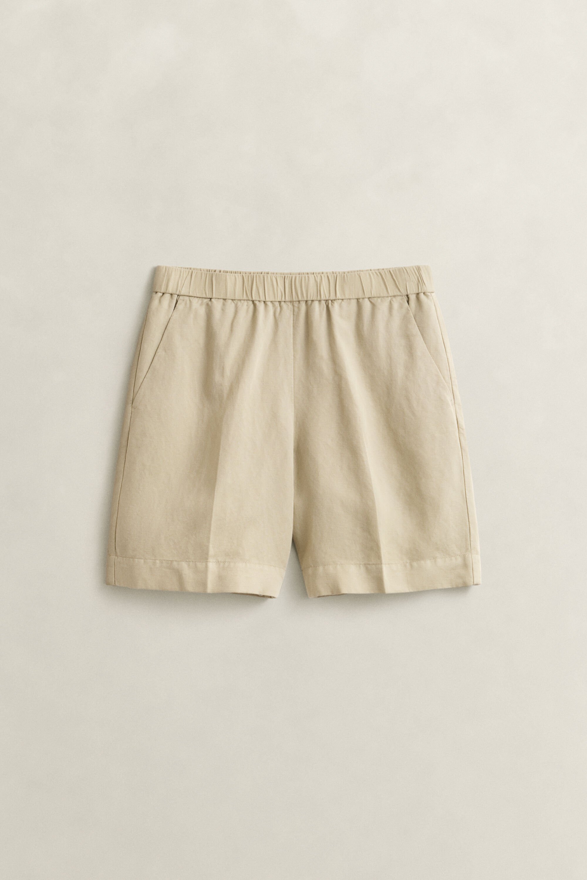 Short en lin mélangé