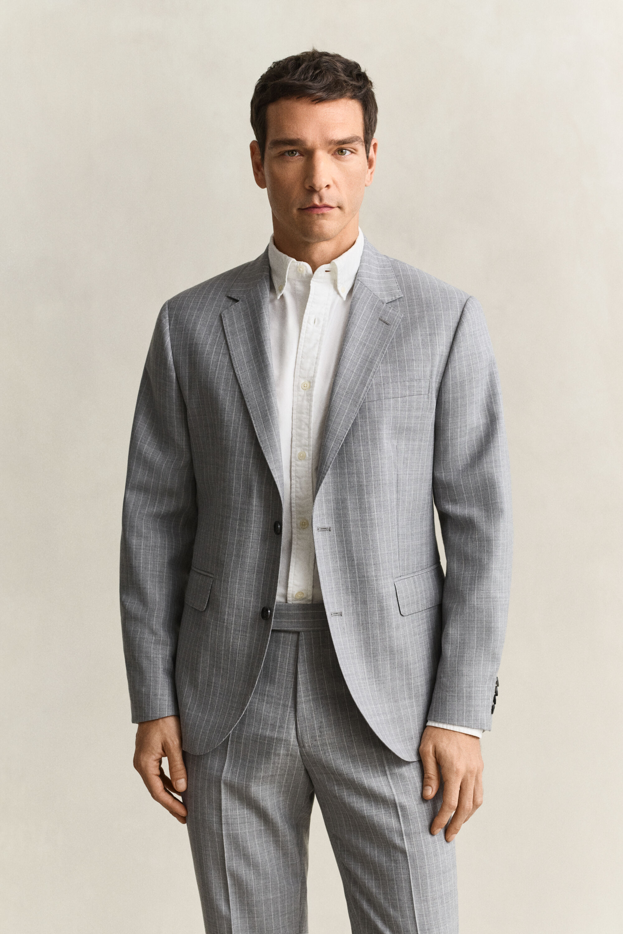 Veste de costume à rayures tennis