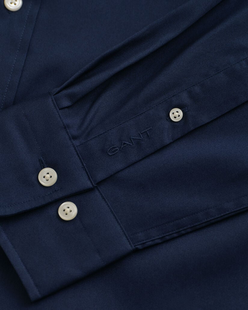 Chemise coupe regular en coton Oxford Pinpoint