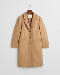 Manteau tailored fit classique en laine