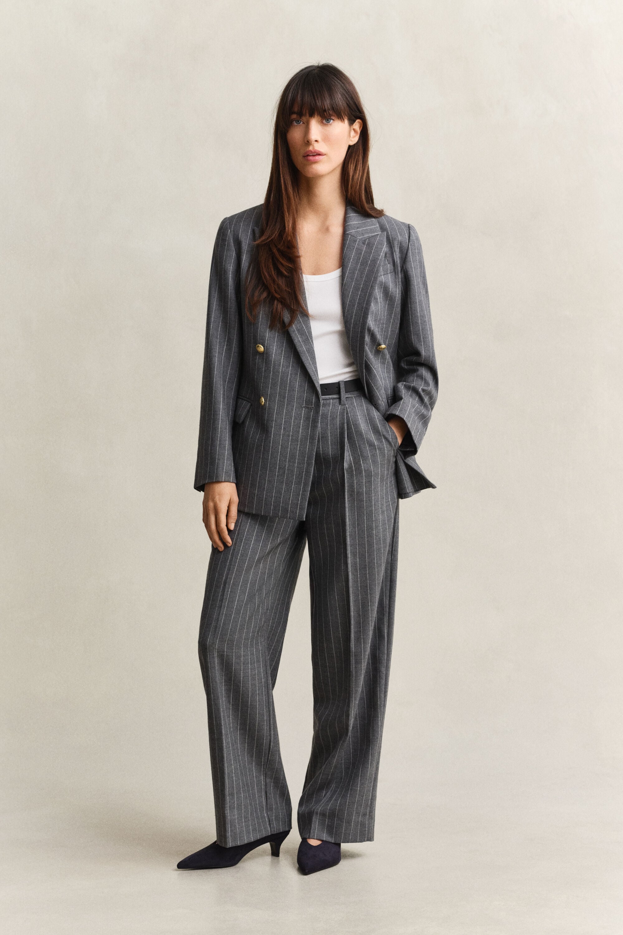 Veste blazer Club à rayures tennis