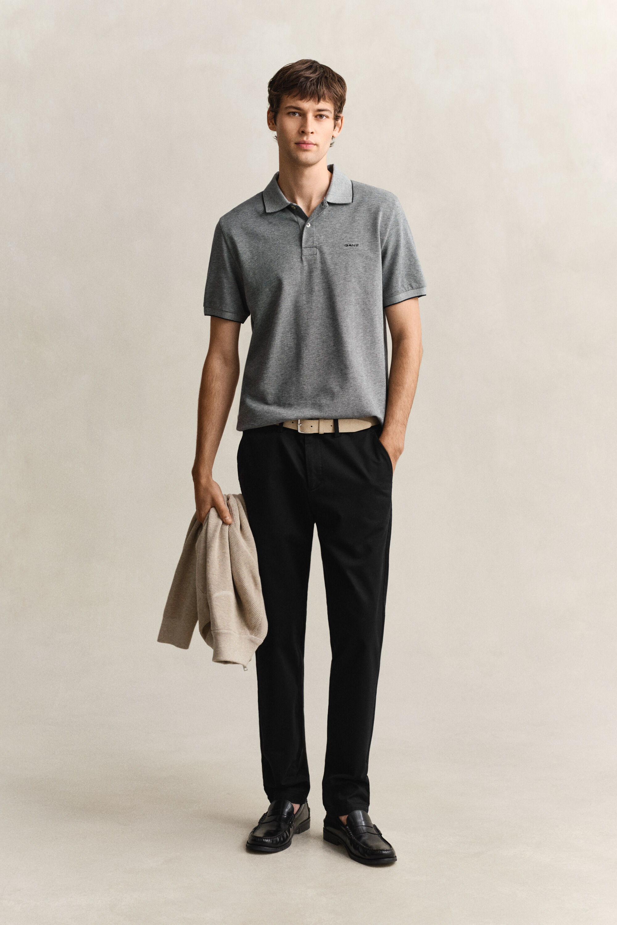 Pantalon chino élégant coupe slim
