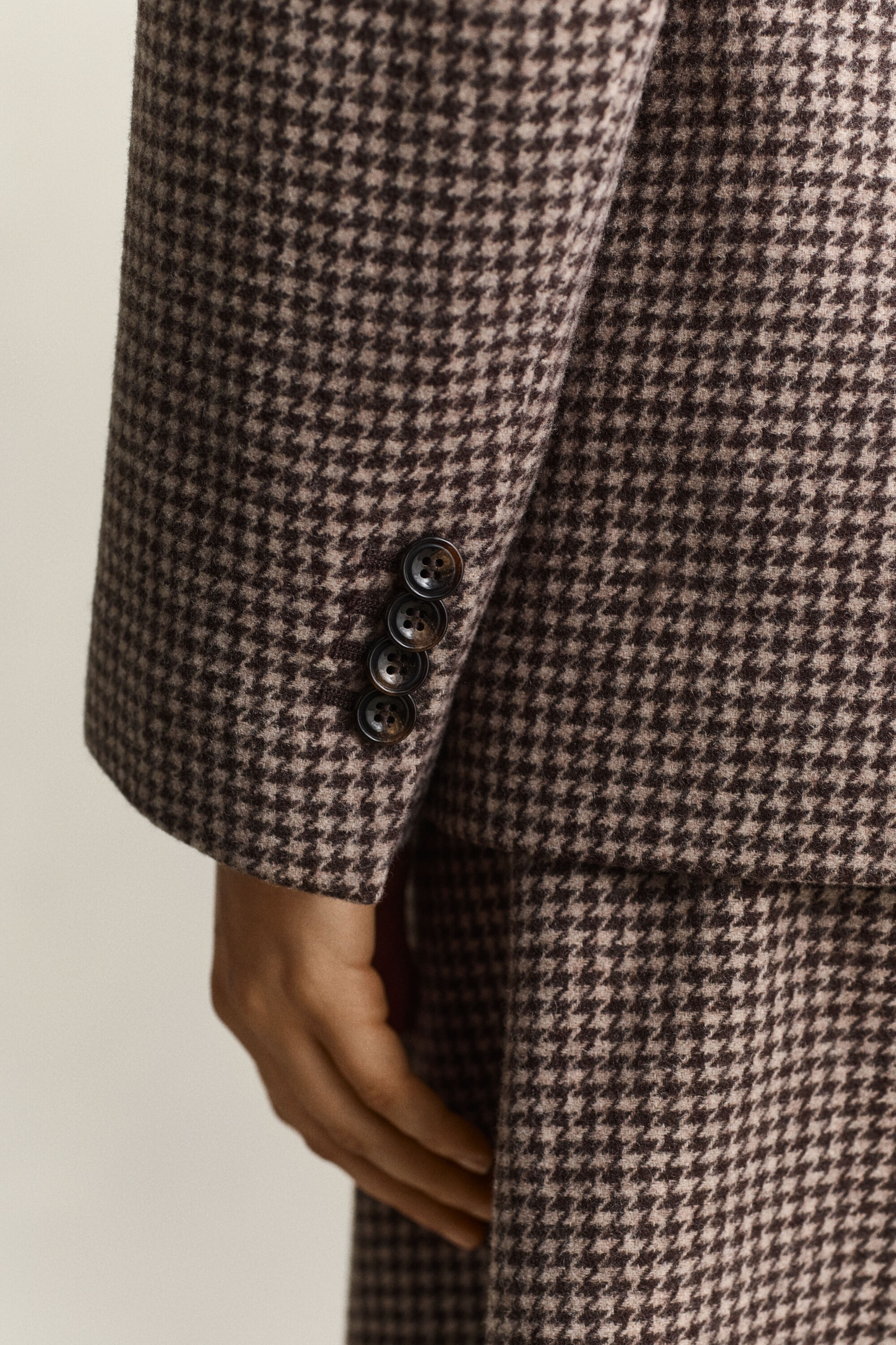 Blazer met pied-de-poule