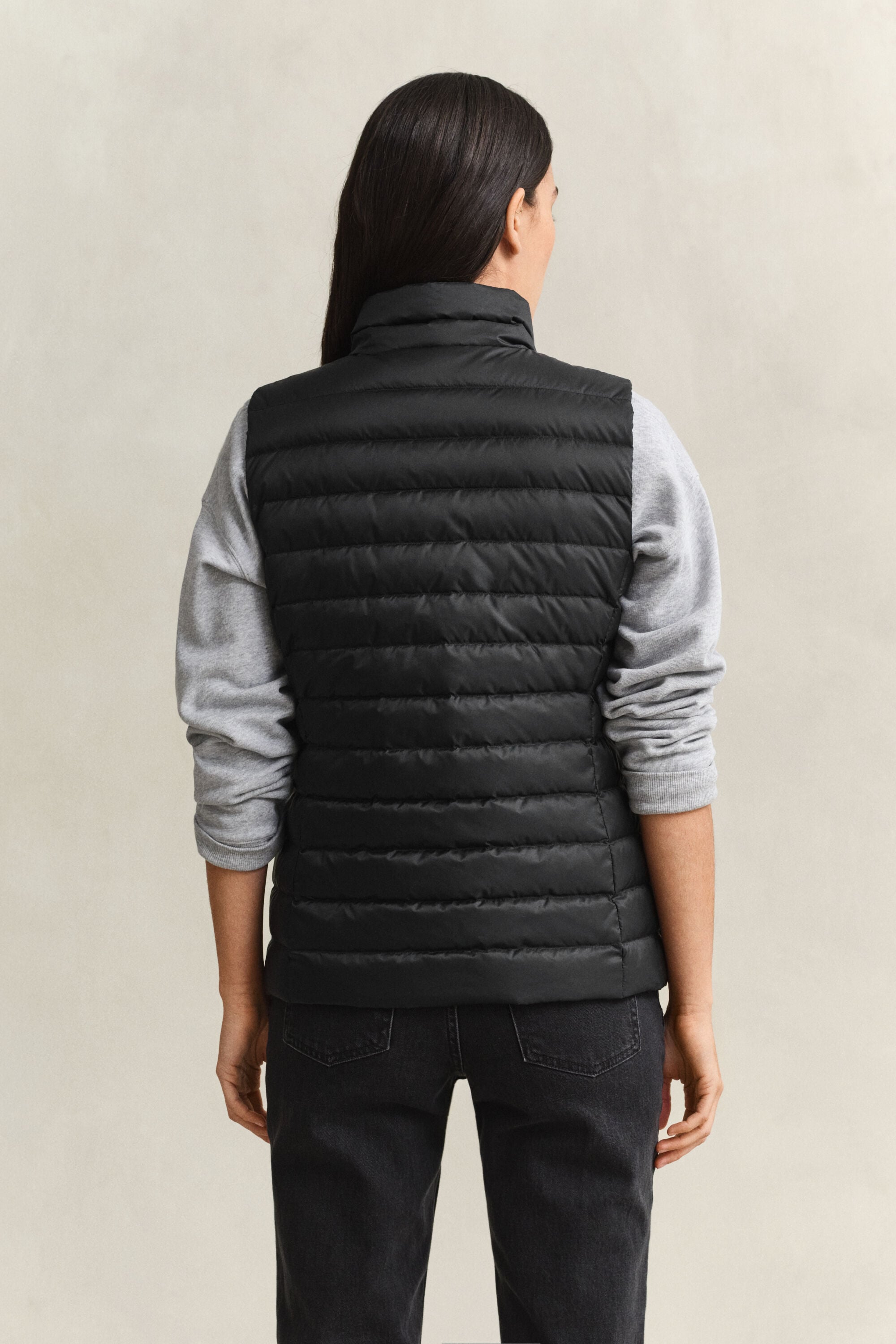 Lichte donsbodywarmer