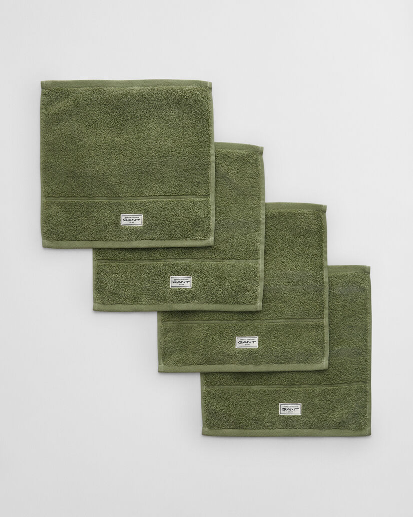 Lot de 4 serviettes Premium 30 x 30