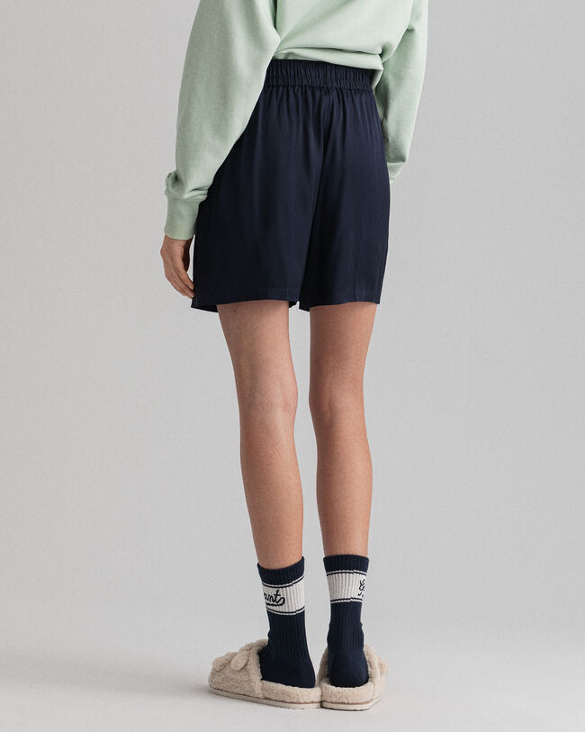 Pull-On satijnen short