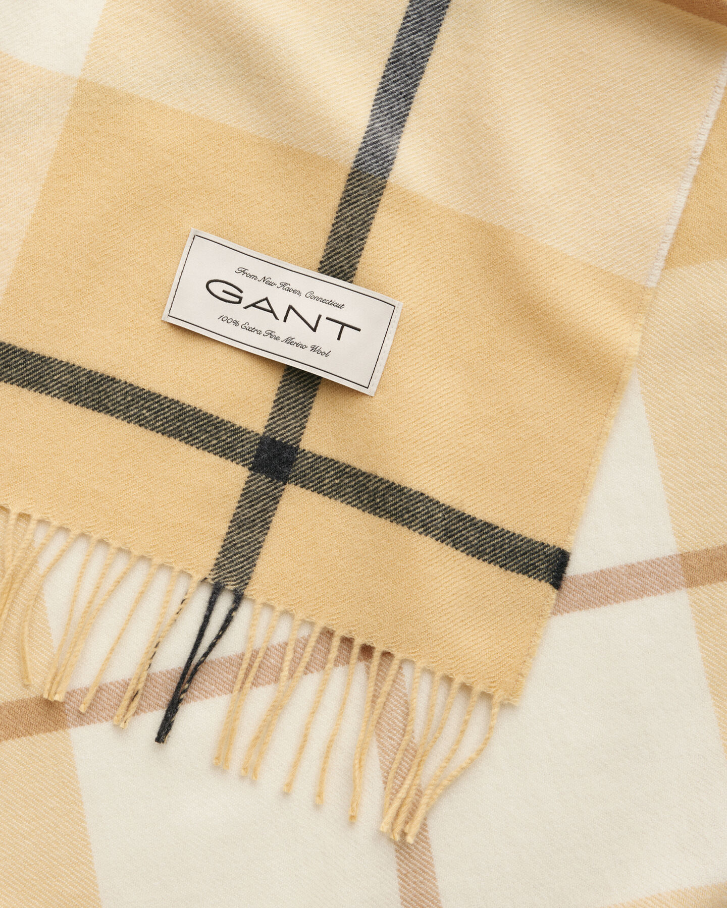 Jeté de lit en laine mérinos extra-fine