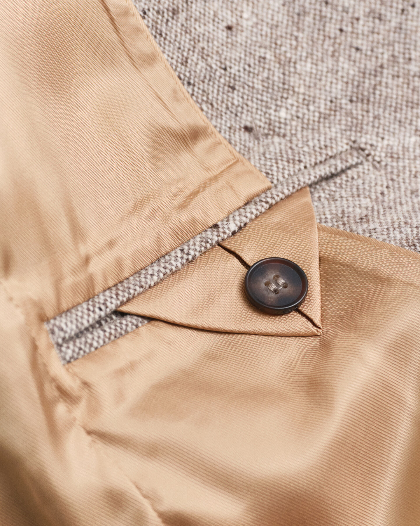 Veste blazer coupe regular en laine texturée