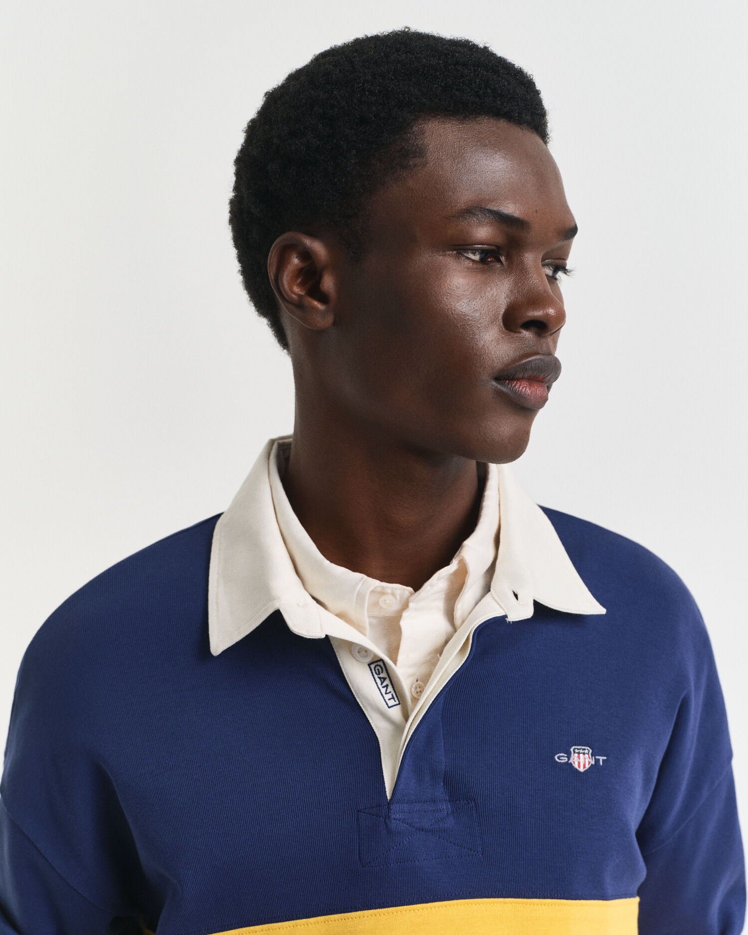 Heavy Rugger met kleurblokken