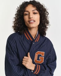 Veste Varsity de GANT à rayures tennis