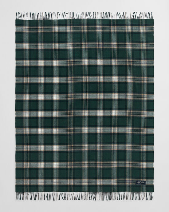 Jeté de lit en laine mérinos extra-fine