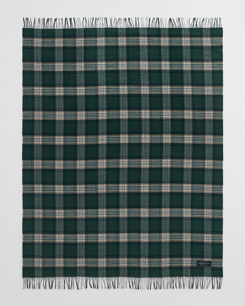 Jeté de lit en laine mérinos extra-fine