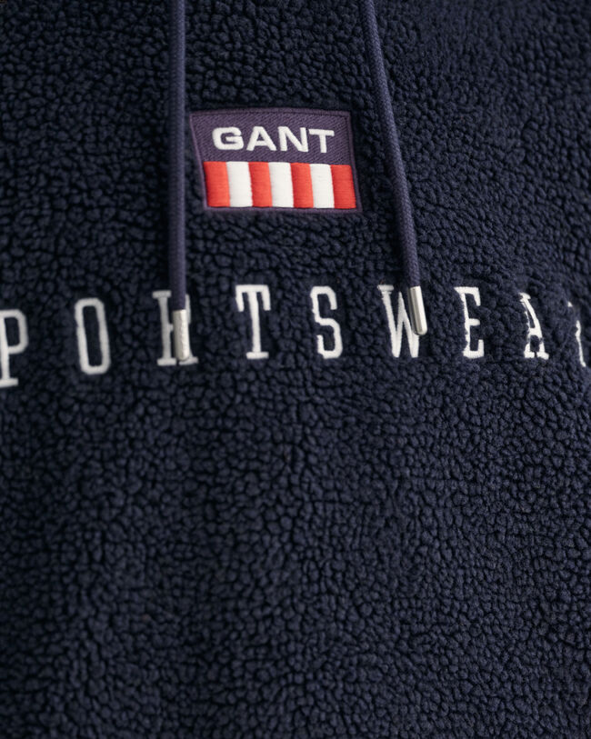 Retro Flag hoodie van fleece