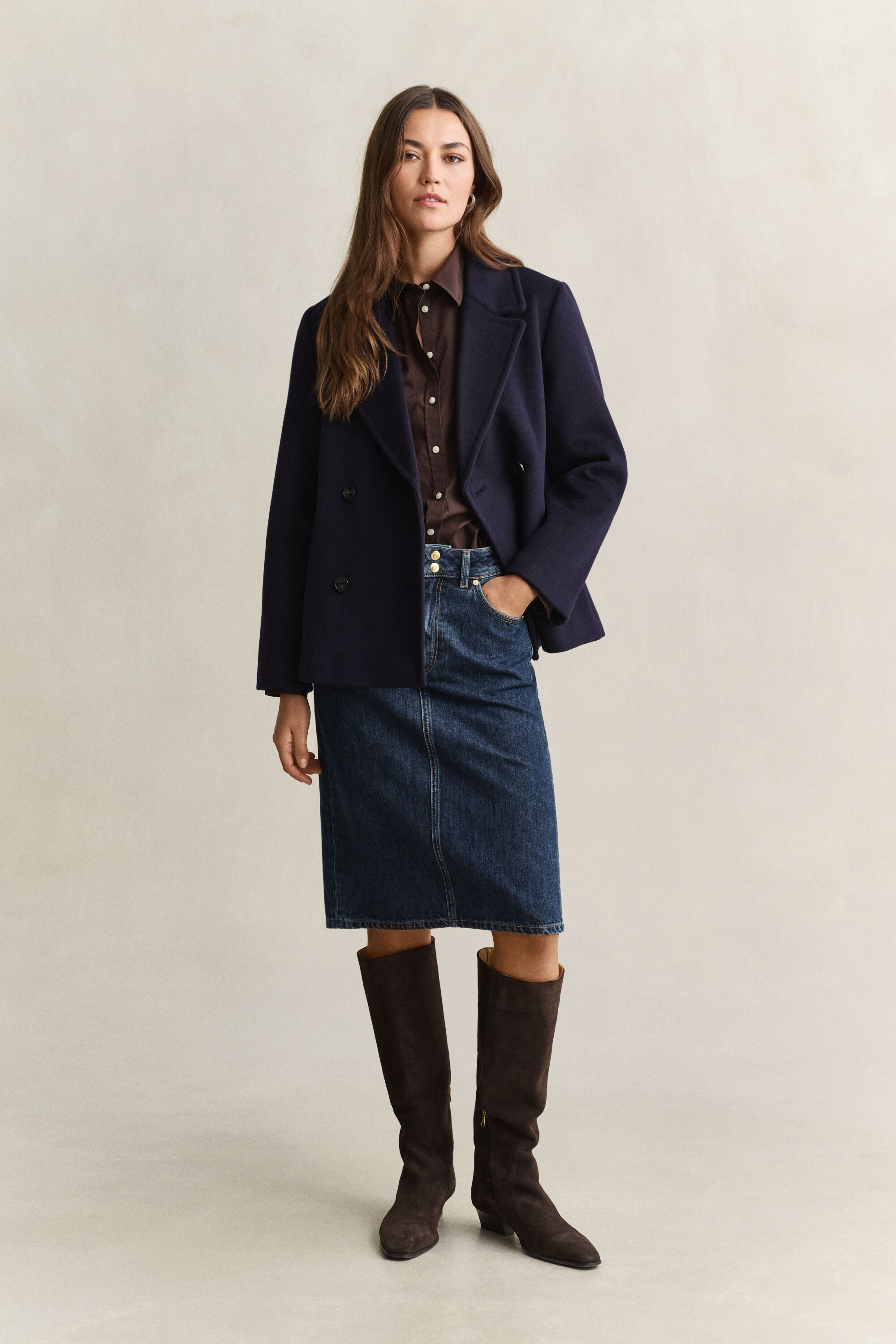 Denim rok