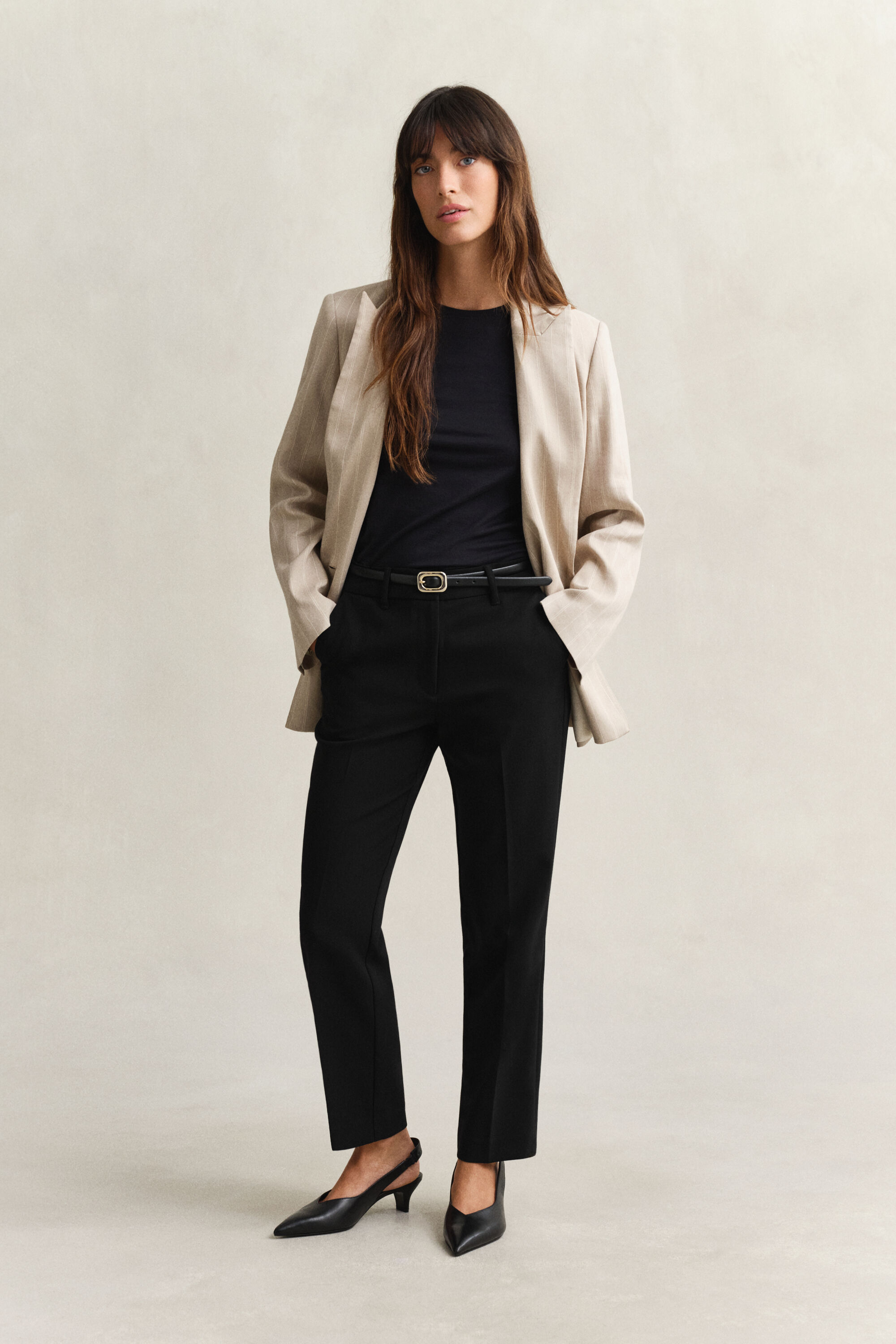 Pantalon habillé coupe slim