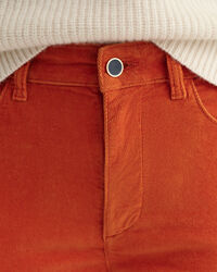 Jean slim fit court en velours c&ocirc;tel&eacute; Farla