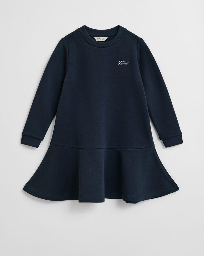 Robe en jersey à inscription Fille