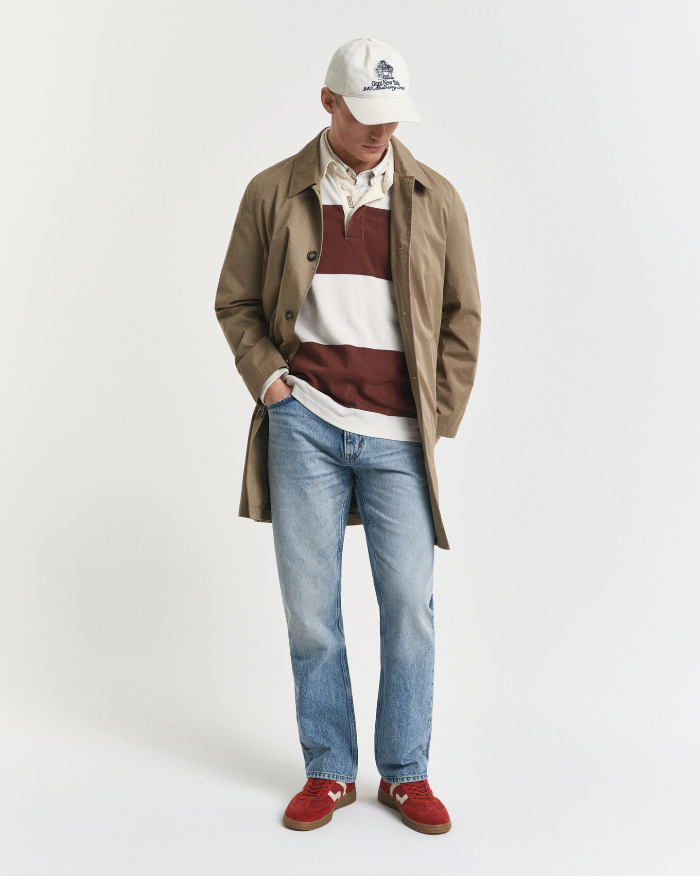 Bootcut jeans met vintage wassing