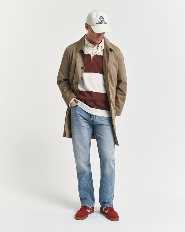 Bootcut jeans met vintage wassing