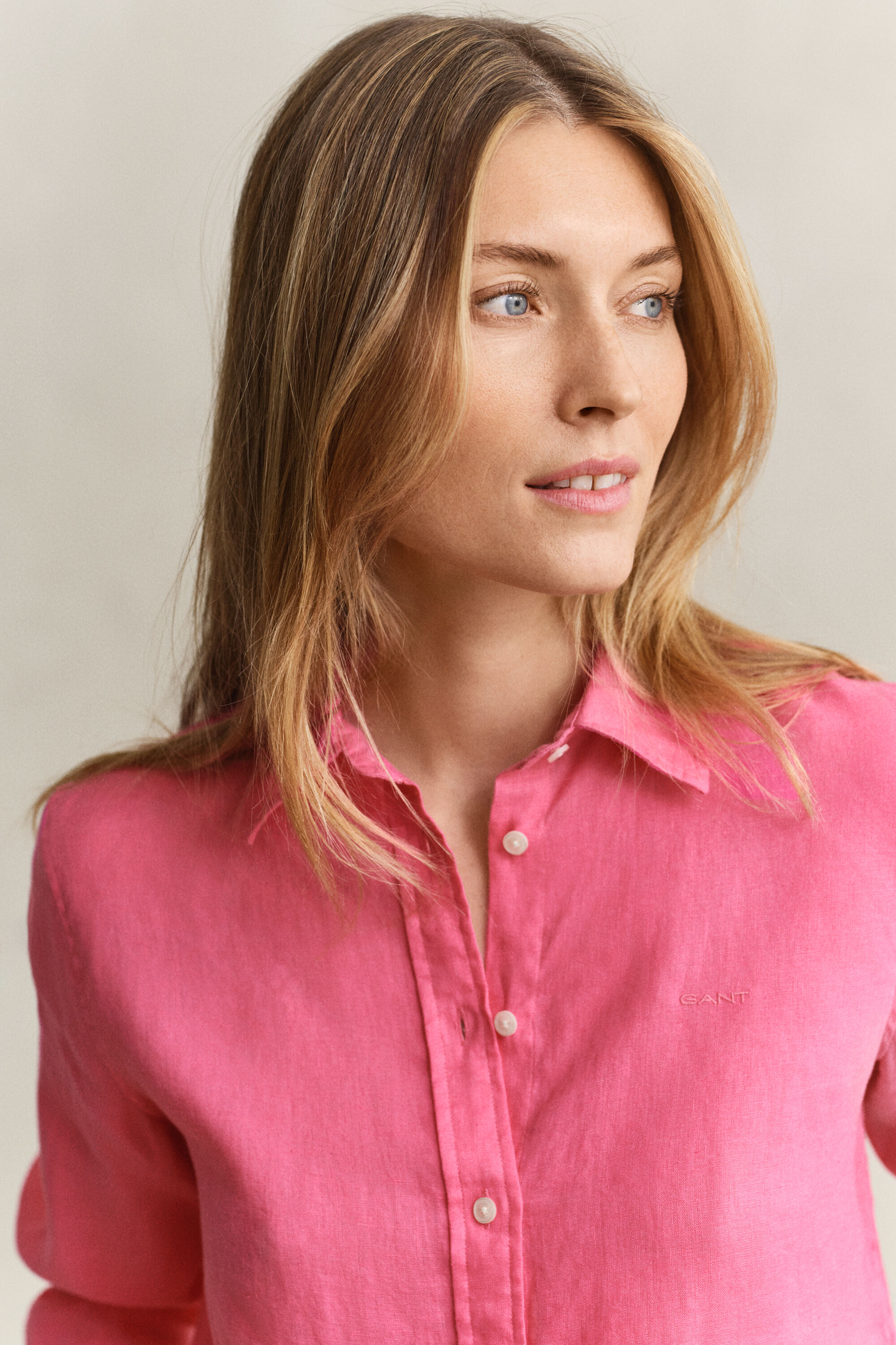 Chemise regular fit en lin