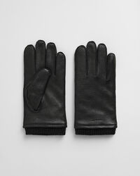 Gants en cuir doublé de cachemire