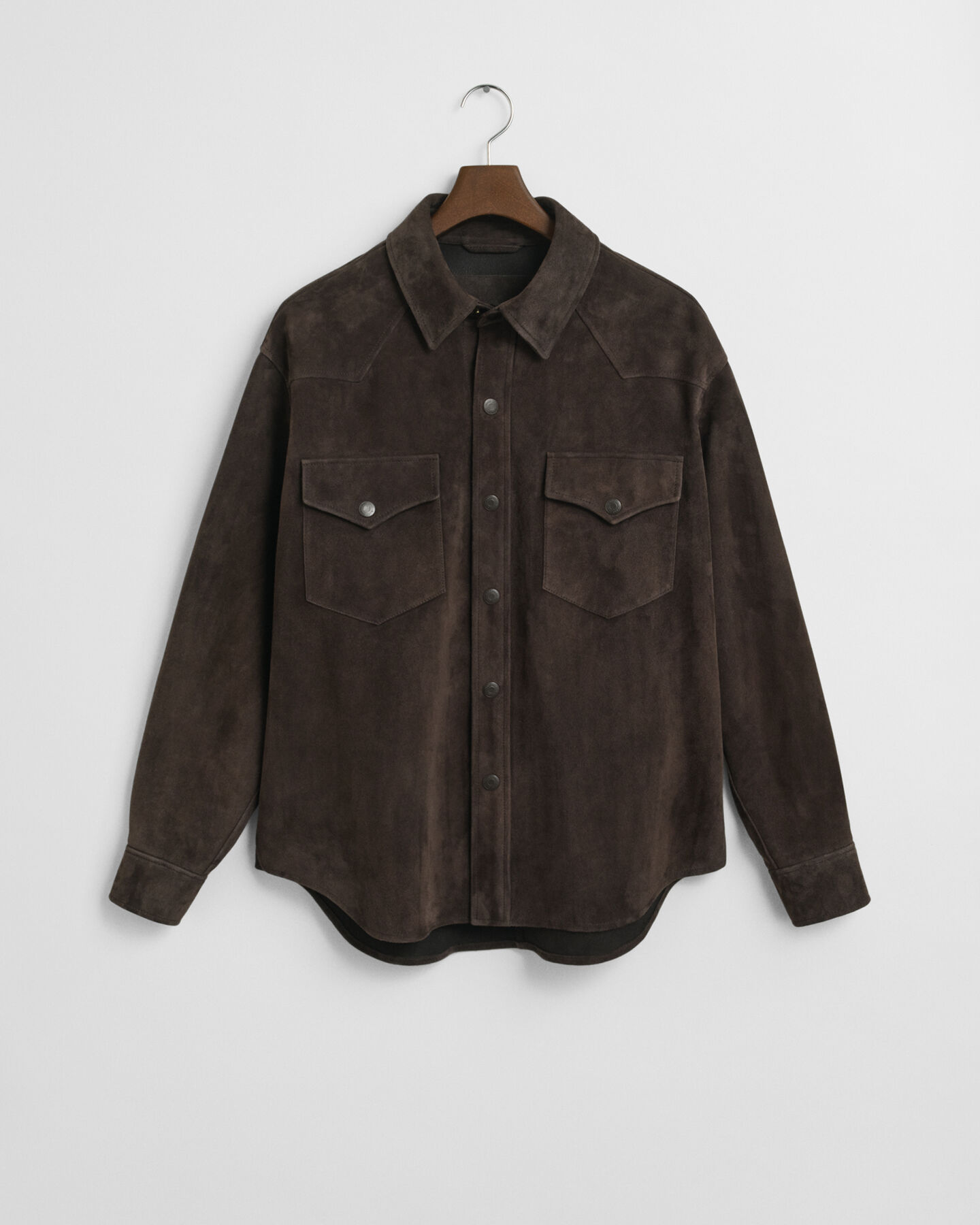 Relaxed Fit suède Rodeo-hemd