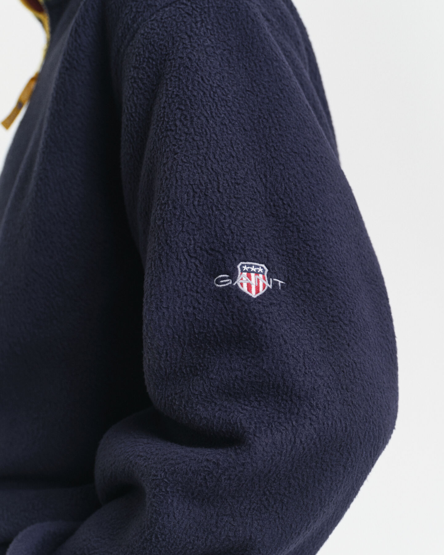 Fleecetrui met kleurblok