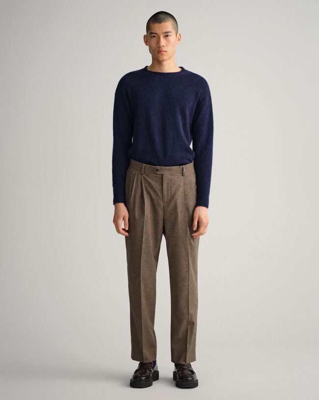 Kostuumbroek met pied-de-poule