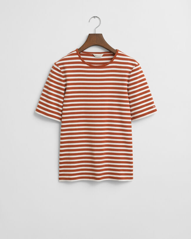 Ribshirt met strepen