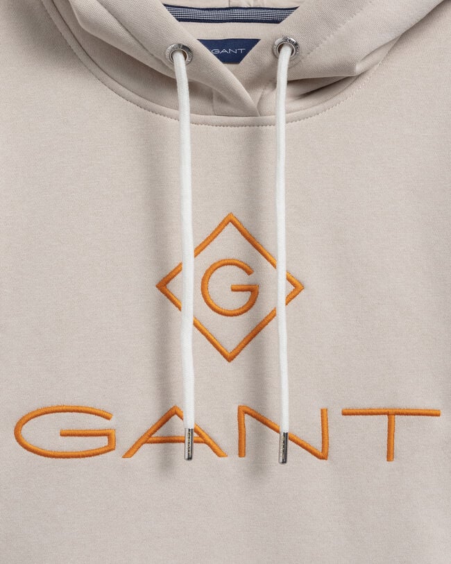 Sweat &agrave; capuche color&eacute; Logo