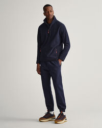 Pull à demi-zip en polaire légère