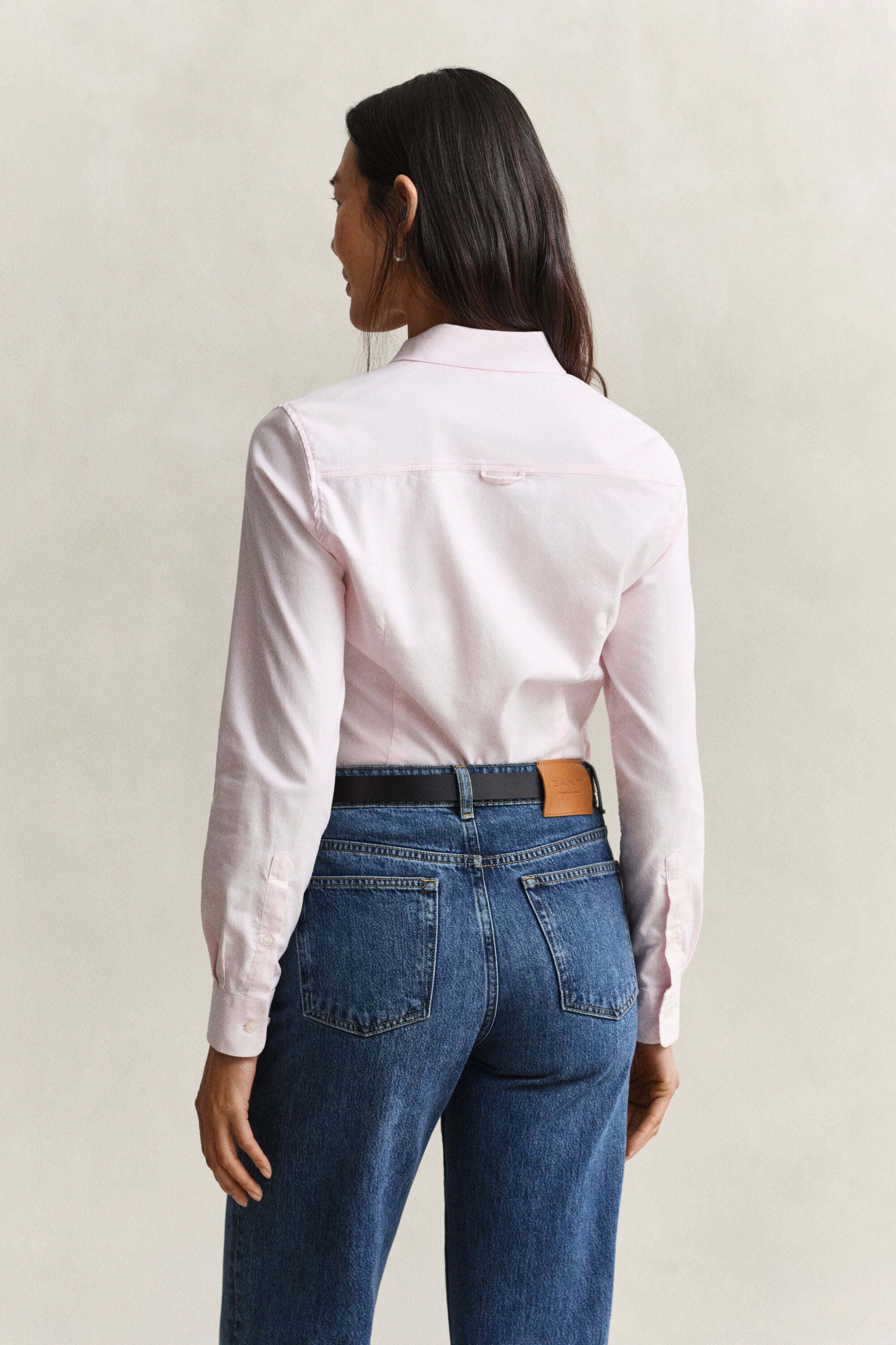 Classic Slim Oxford-hemd met stretch