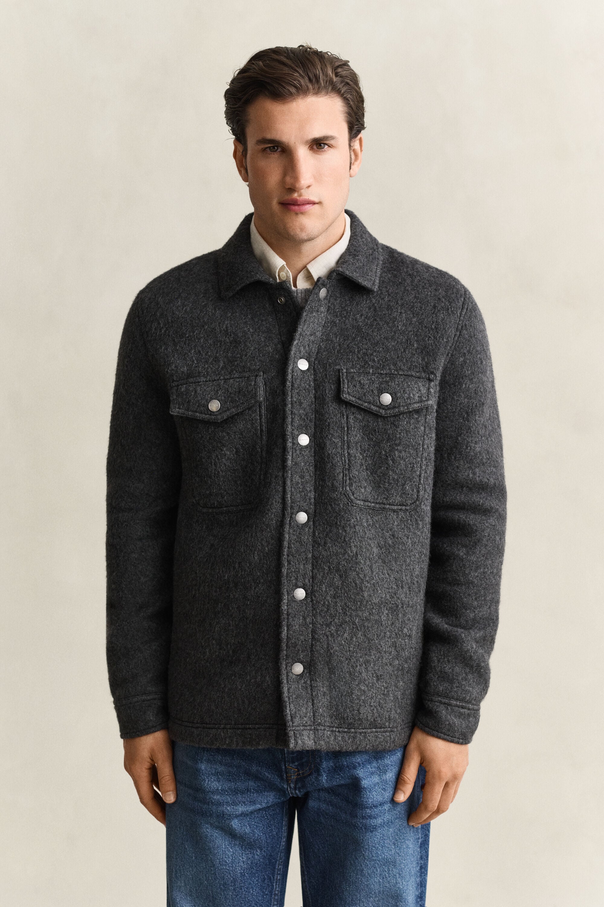 Fleece overshirt