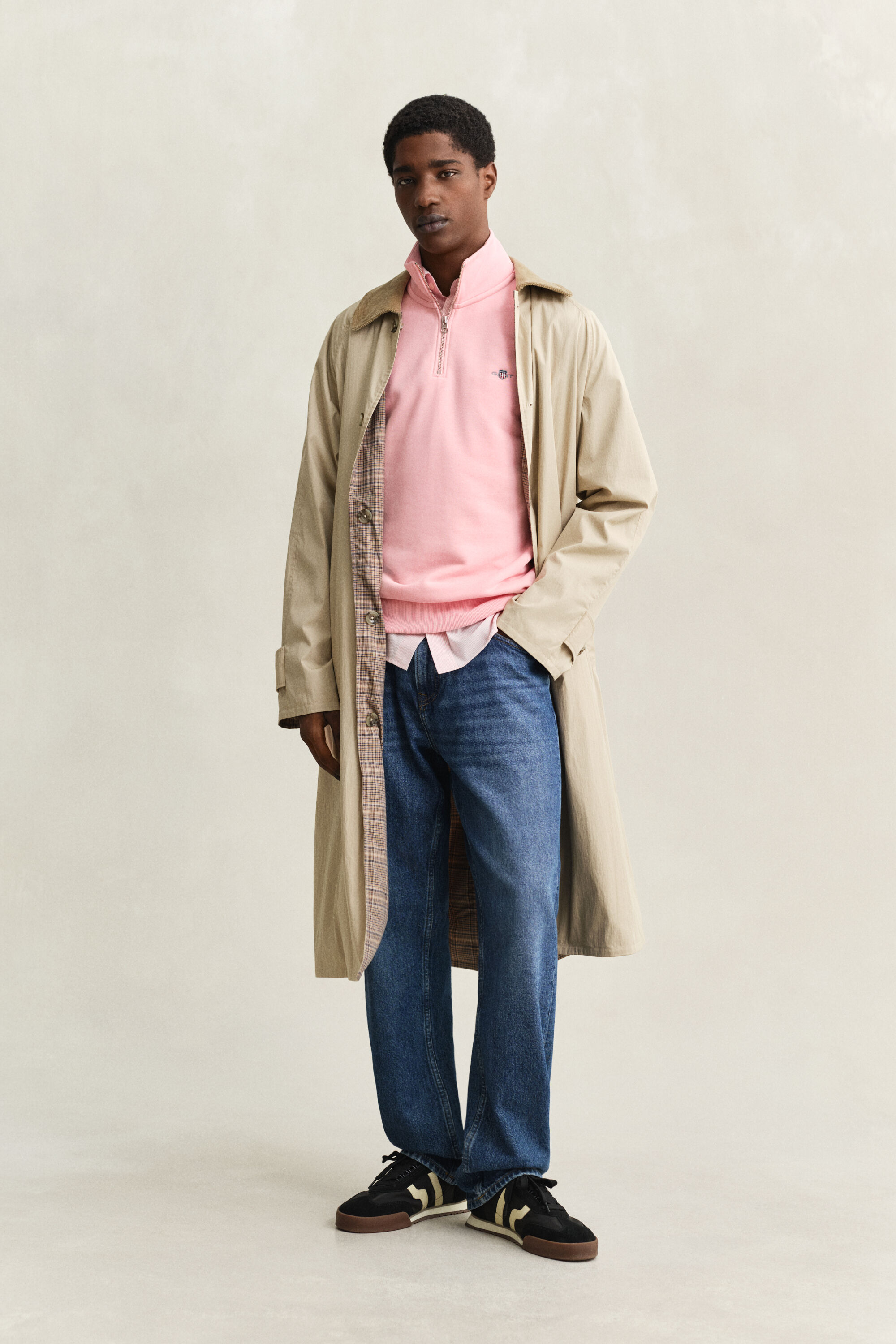 Sweat-shirt à demi-zip Shield