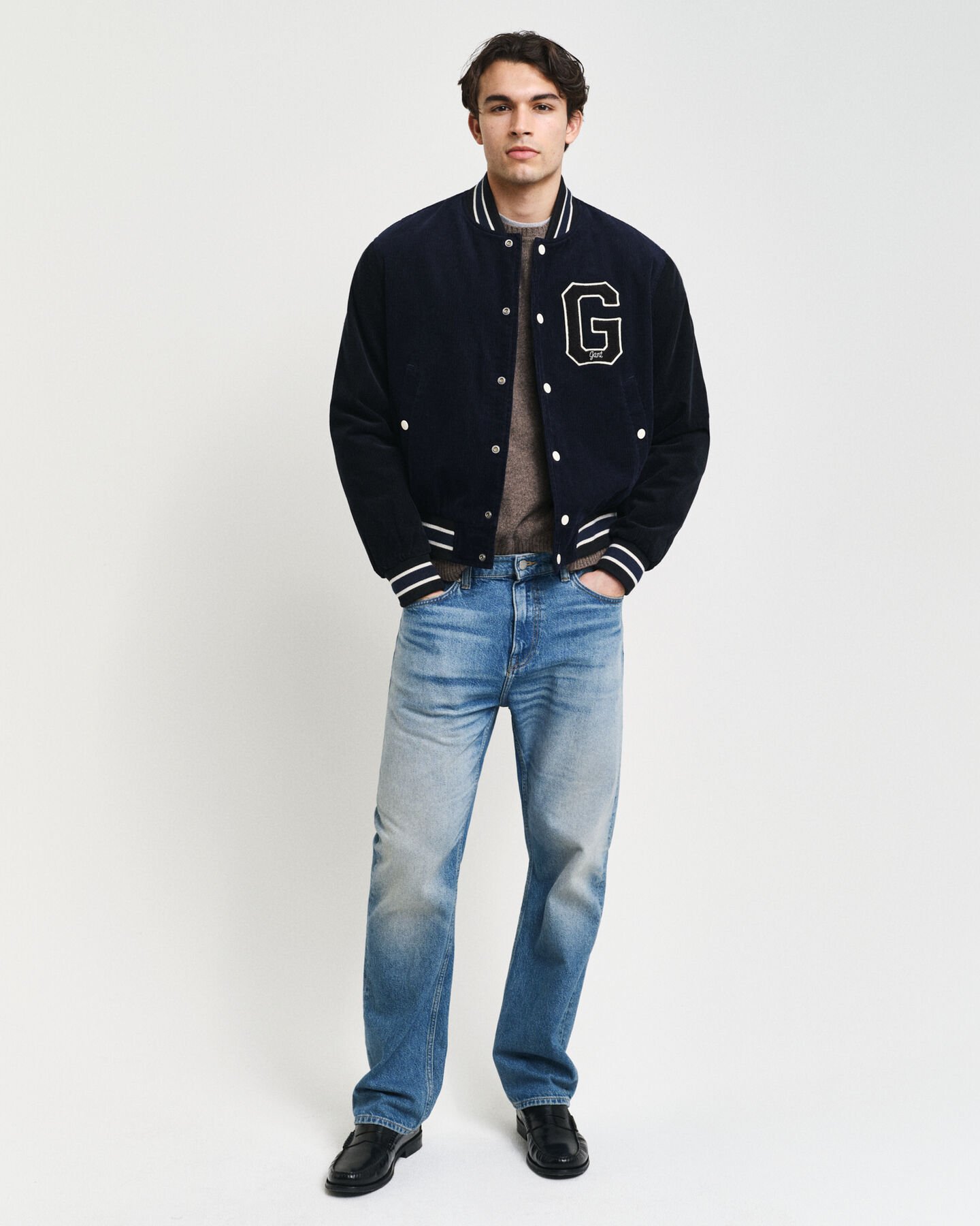 Corduroy Varsity Jacket