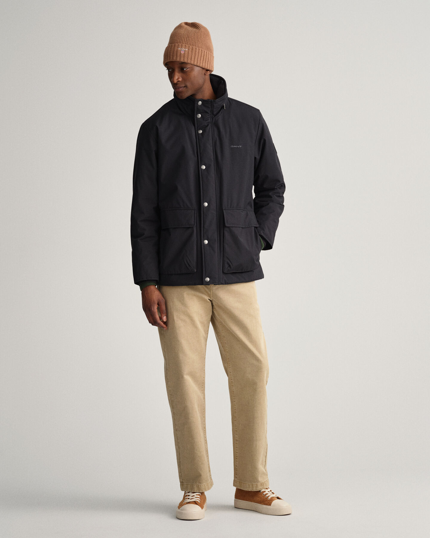 Bonnet en laine doublé