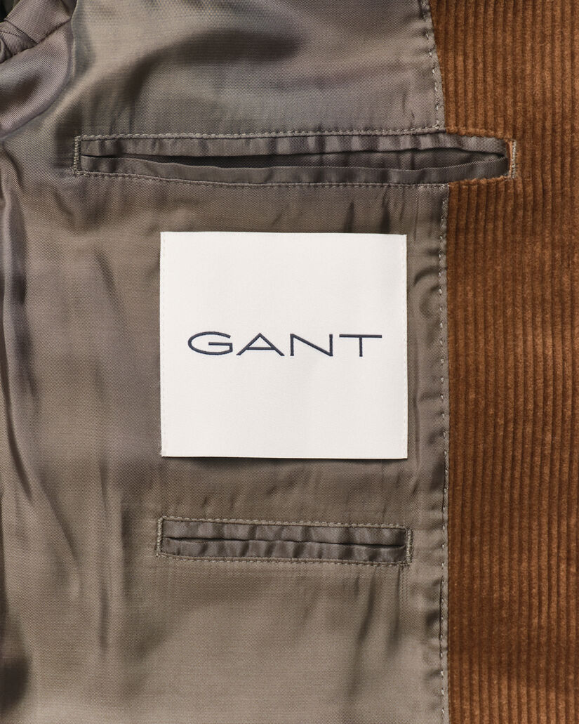 Doudoune en velours côtelé