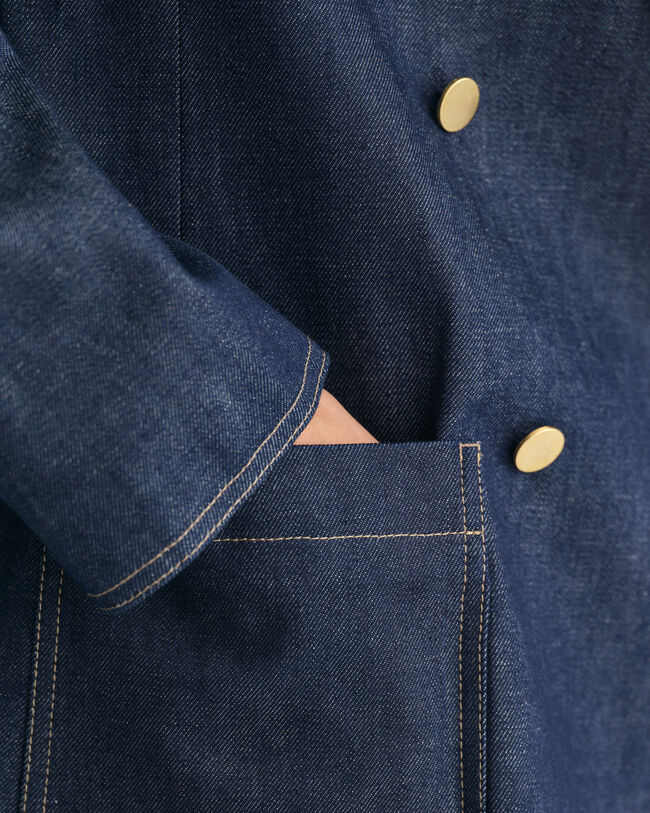 Veste regular fit en denim Club Blazer