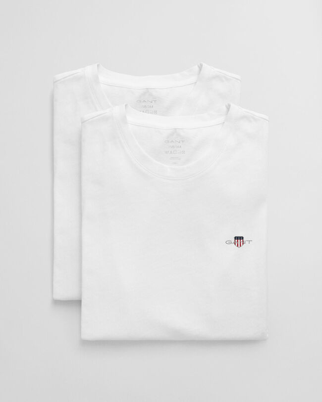 Teens set van twee T-shirts met ronde hals