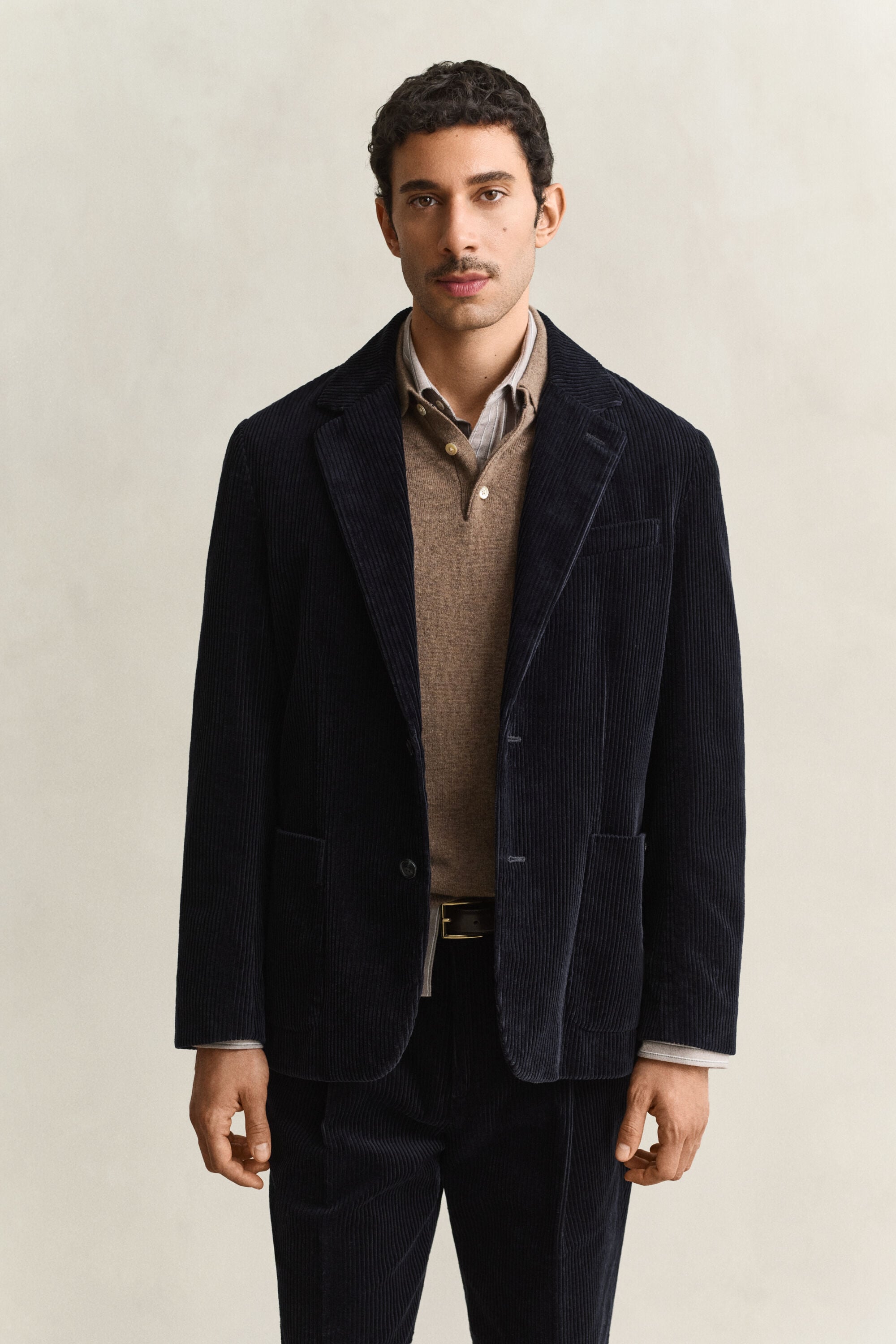 Veste de costume en velours côtelé